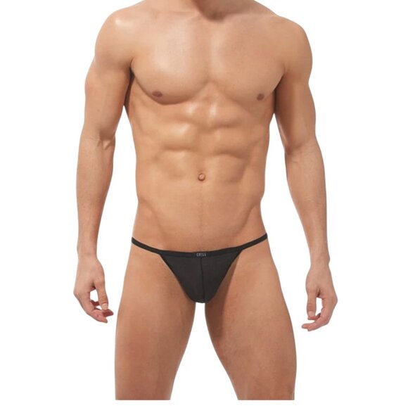Gregg Homme Men's TORRIDZ String Underwear Black - 87414 - Picture 1 of 2
